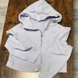 lululemon athletica Lilac Half-Zip Hoodie